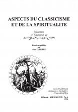 Couverture Aspects du classicisme et de la spiritualité 