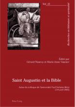 Couverture: Saint Augustin et la Bible 