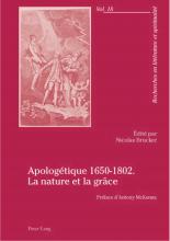 Couverture: Apologétique 1650-1802. La nature et la grâce 