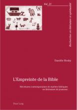 Couverture: "L'Empreinte de la Bible. Récritures contemporaines de mythes bibliques en littérature de jeunesse"
