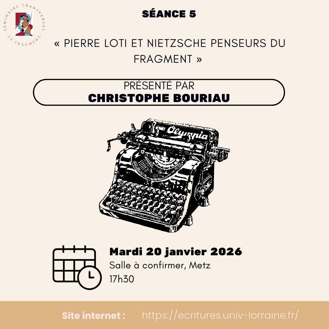 séminaire transversal