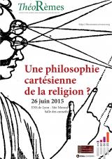 Affiche du colloque "Une philosophie cartésienne de la religion?"