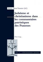 Couverture Judaïsme et christianisme dans les commentaires Patristiques des Psaumes