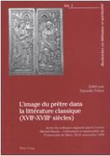 Couverture: L’image du prêtre dans la littérature classique (XVIIe-XVIIIe siècles) 