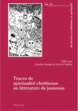 Couverture: Traces de spiritualité chrétienne en littérature de jeunesse 